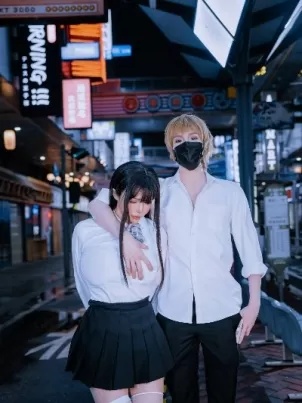秋和柯基清纯女友堕封面