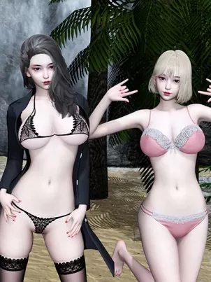 [3D]媽媽和女友是仇敵的性奴封面