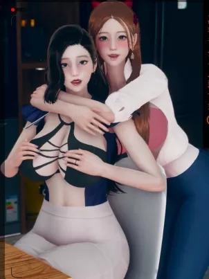[3D]被催眠洗脑，堕落为母狗性奴的冷艳千金与总裁母亲01-04封面